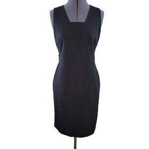 Talbots Black Sleeveless Dress Sz 4P